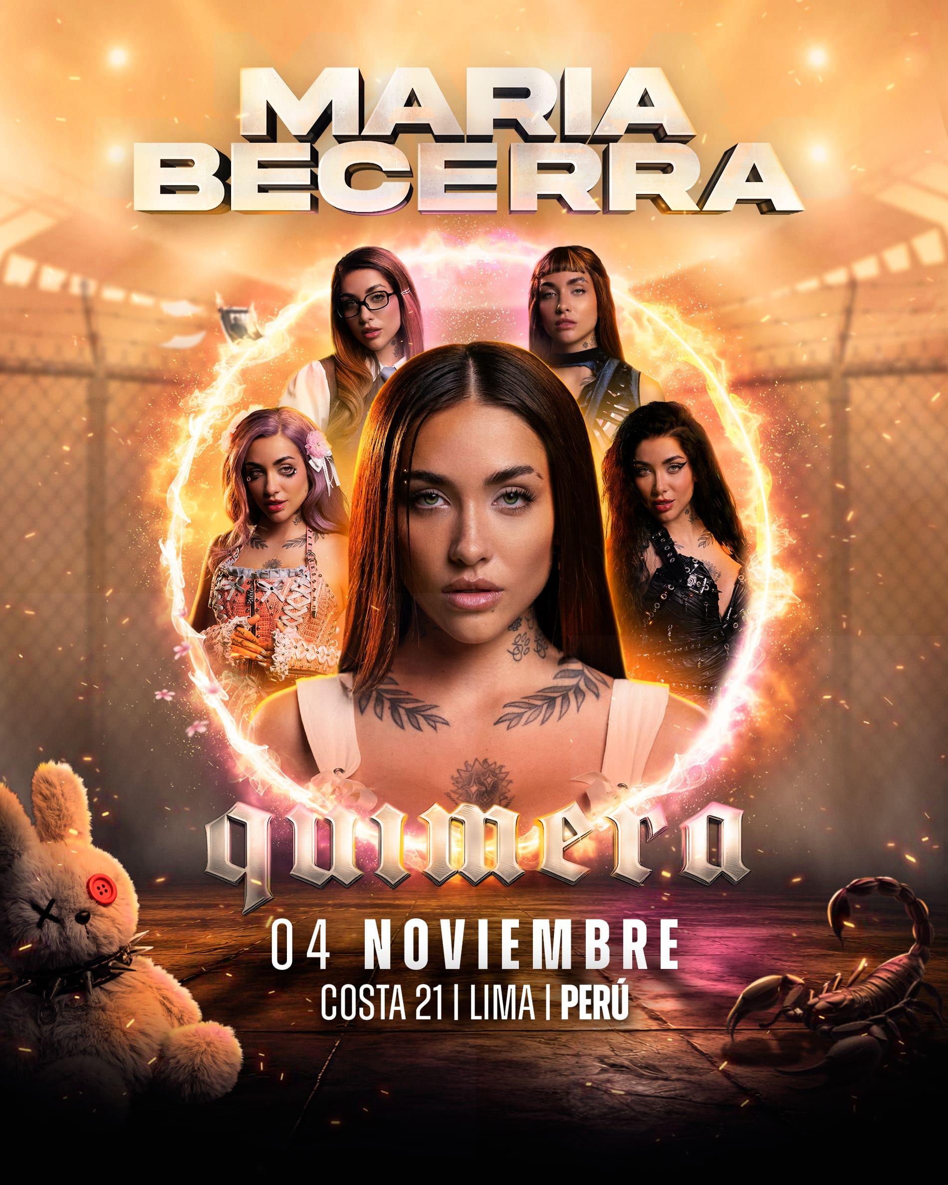 María Becerra — Tour Quimera